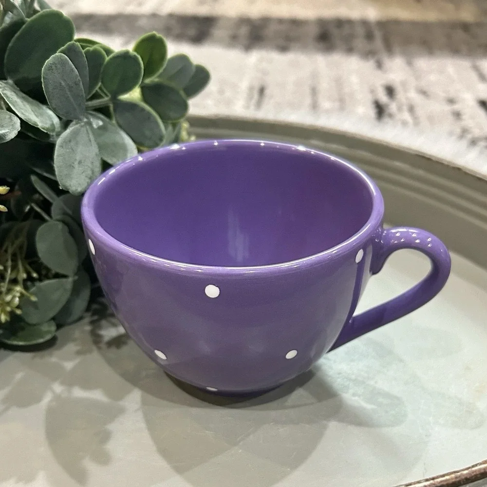 Bois D'Arc Tutti Fruitti by Essex Collection Cup & Saucer Set- Asparagus Design